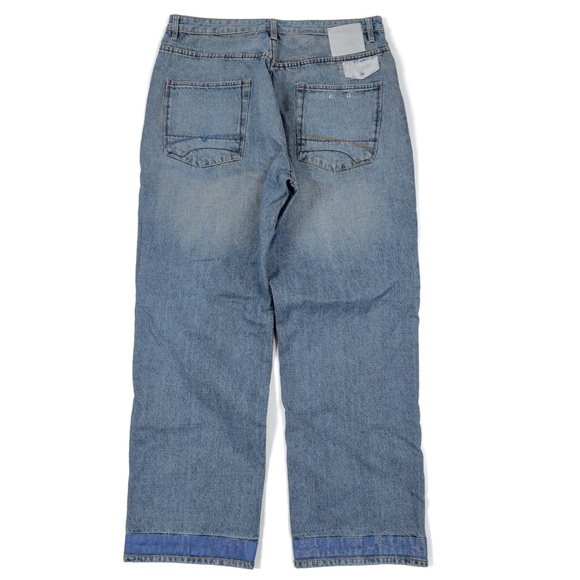 G Unit Jeans Baggy Wide Leg Men’s 36/33 (tag 40/34) Cotton Blue Y2K - Picture 1 of 5